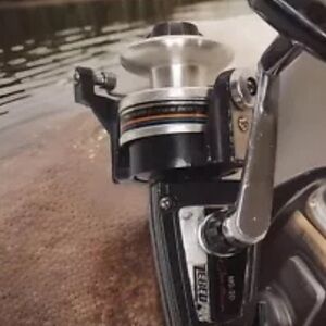 Vintage Zebco MS-10 Tom Mann Spinning Fishing Reel Japan - Tested -